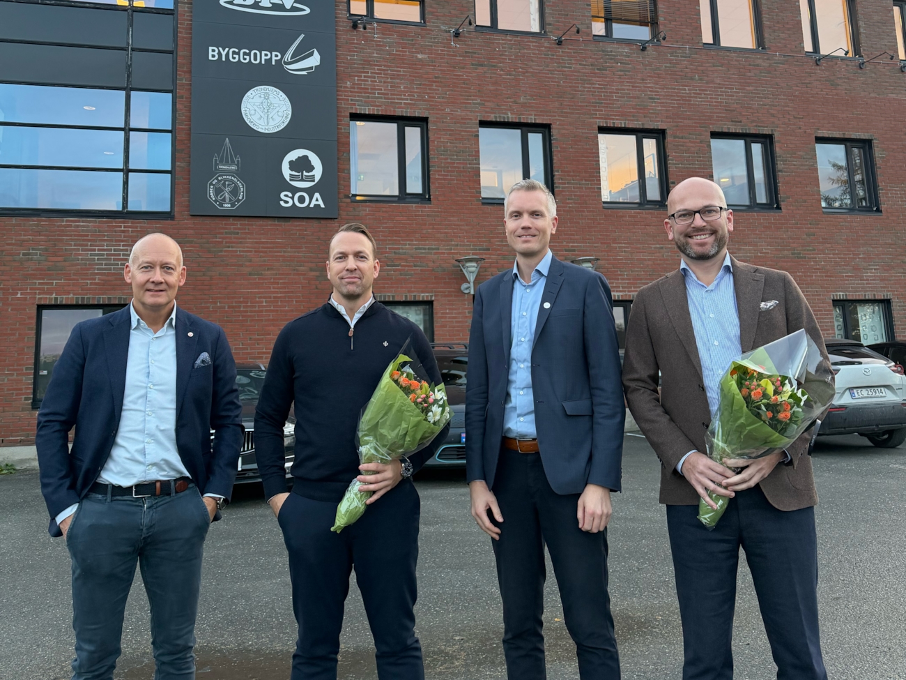 Fra venstre: Torgeir Loholt Wiig, André Bakeng, Jarle Refseth og Kristian Dahlberg Hauge